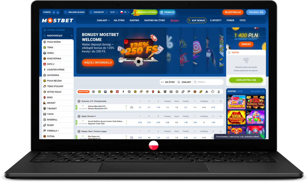 Recenzja Mostbet 2026: Odbierz bonus powitalny